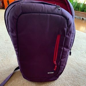 Purple back pack